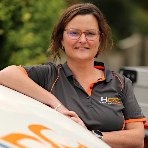 HDC Electrical and Solar sales and office manager, Renee Richards.