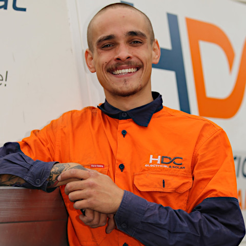 HDC Electrical and Solar staff member, Zanda Conboy.