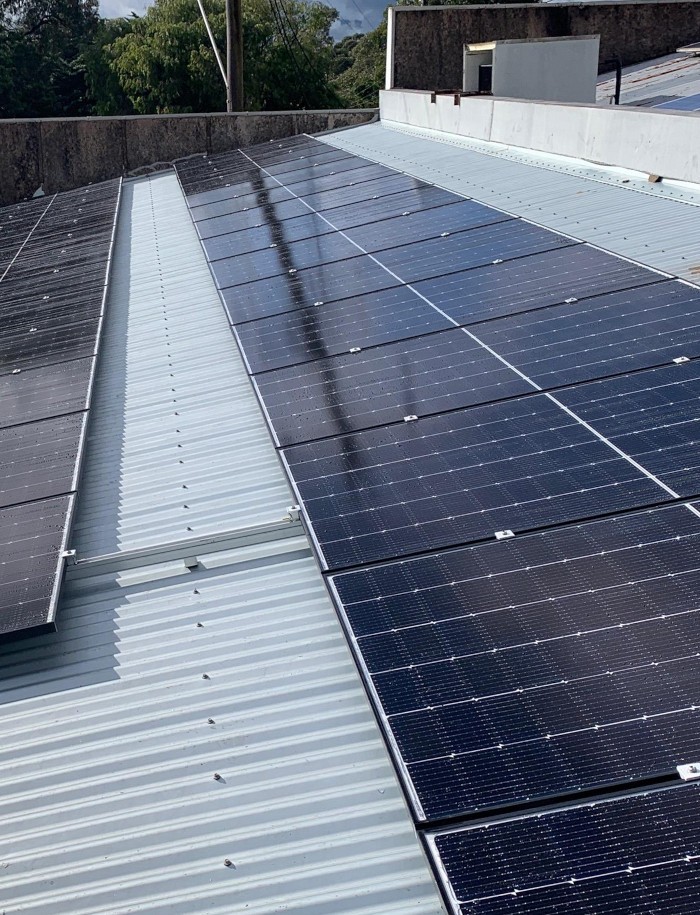 Community Bendigo Bank Wandin-Seville roof solar installation.